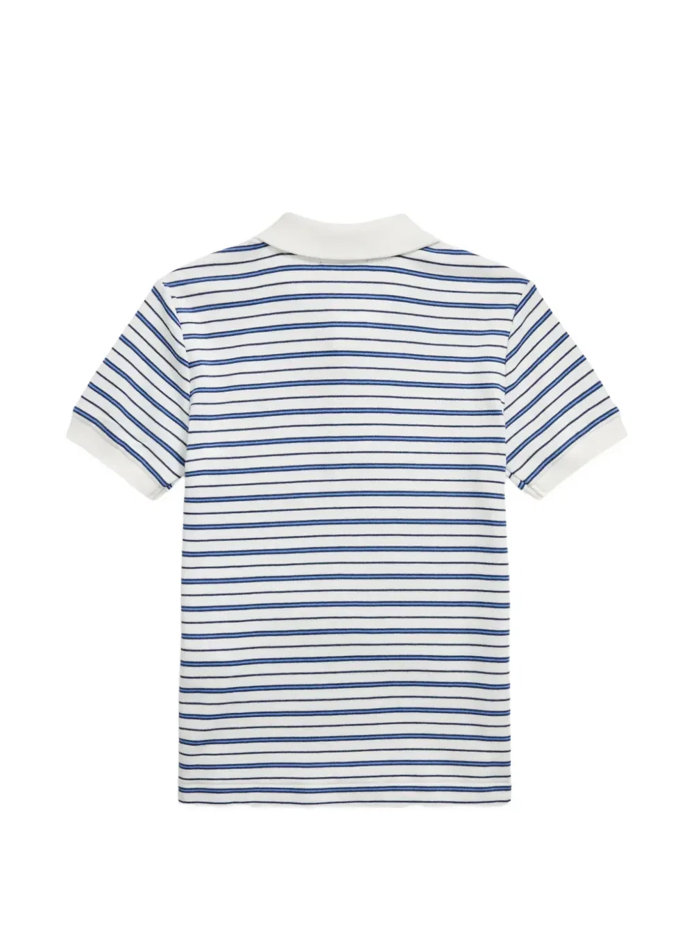 картинка Полосатая рубашка поло Polo Ralph Lauren Kids, белый от магазина Одежда+