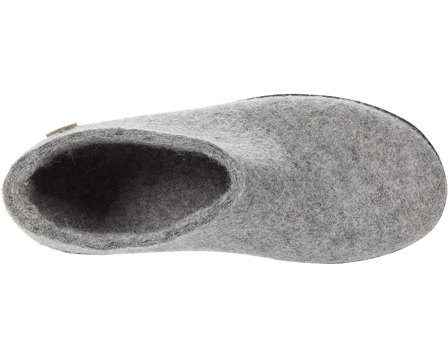 картинка Слипперы Wool Shoe Rubber Outsole Glerups, серый от магазина Одежда+