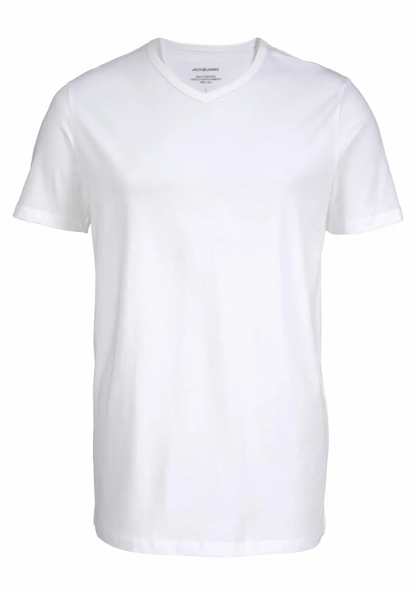 картинка Футболка Jack & Jones "V-образный вырез", 2 предмета, белый от магазина Одежда+