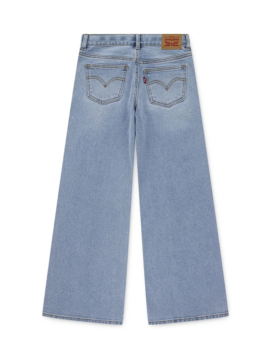 картинка Джинсы с высокой посадкой свободного кроя Levi's, синие от магазина Одежда+