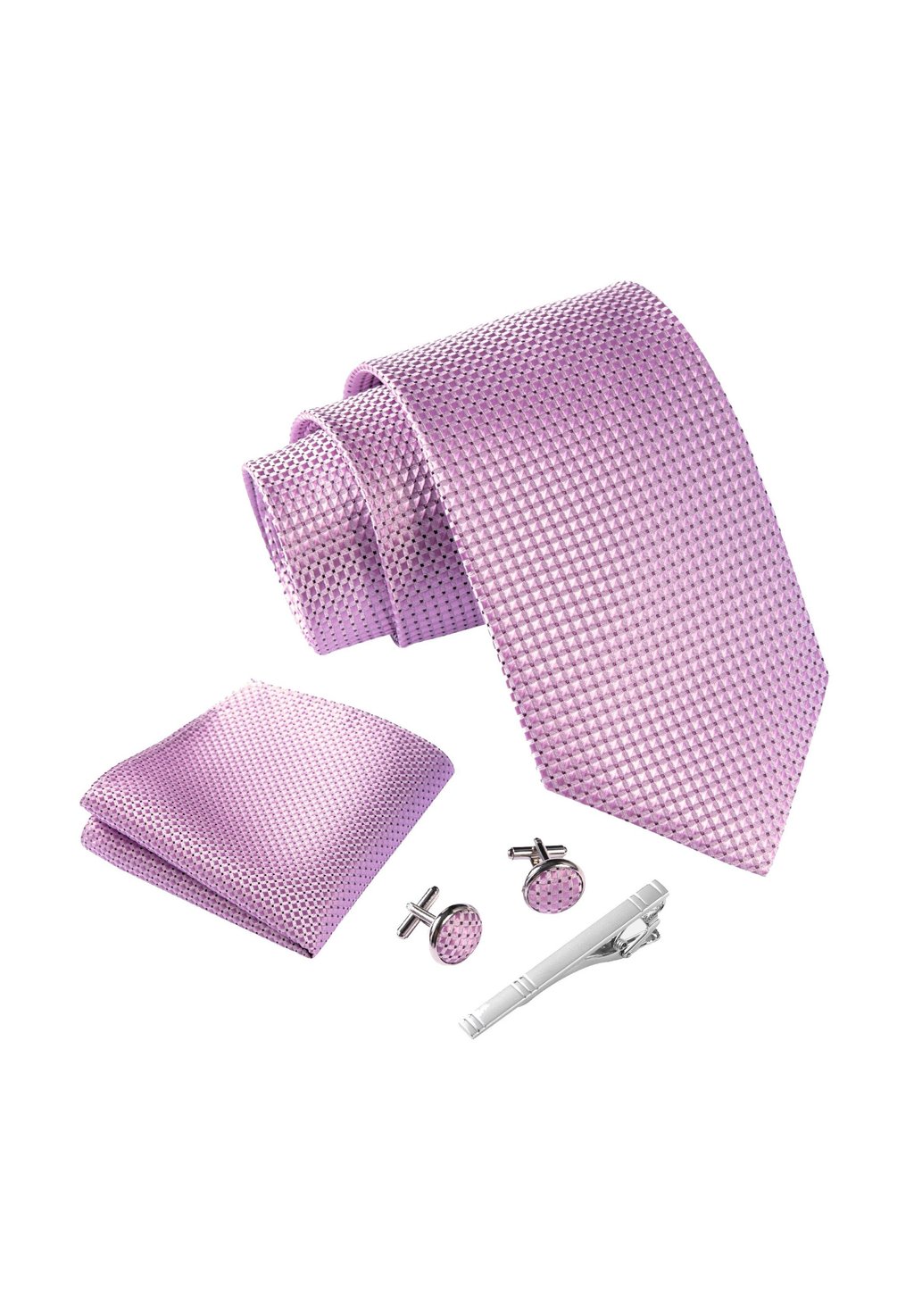 картинка Запонки SET - Tie Massi Morino, фиолетовый от магазина Одежда+