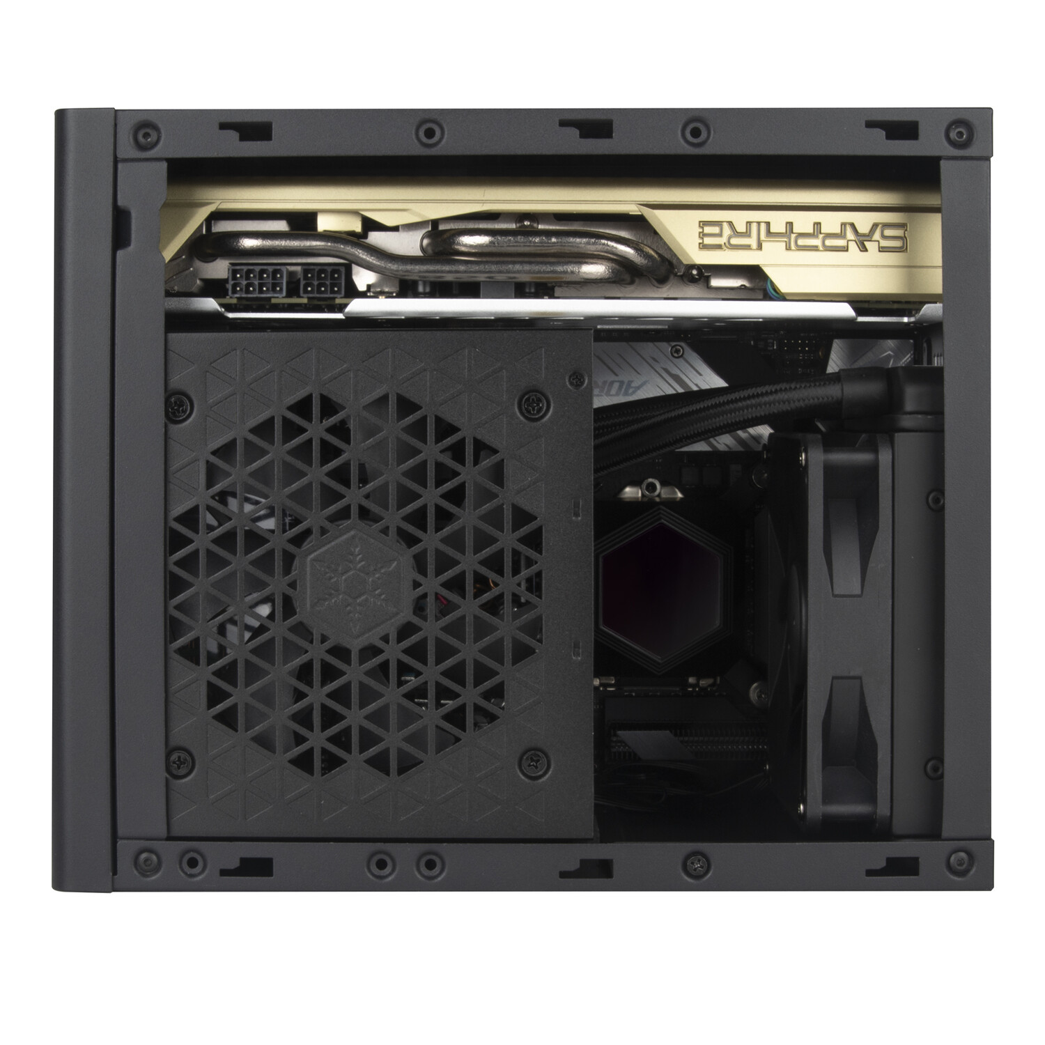 картинка Корпус SilverStone SUGO 16, Mini-Tower, SST-SG16B, черный от магазина Одежда+