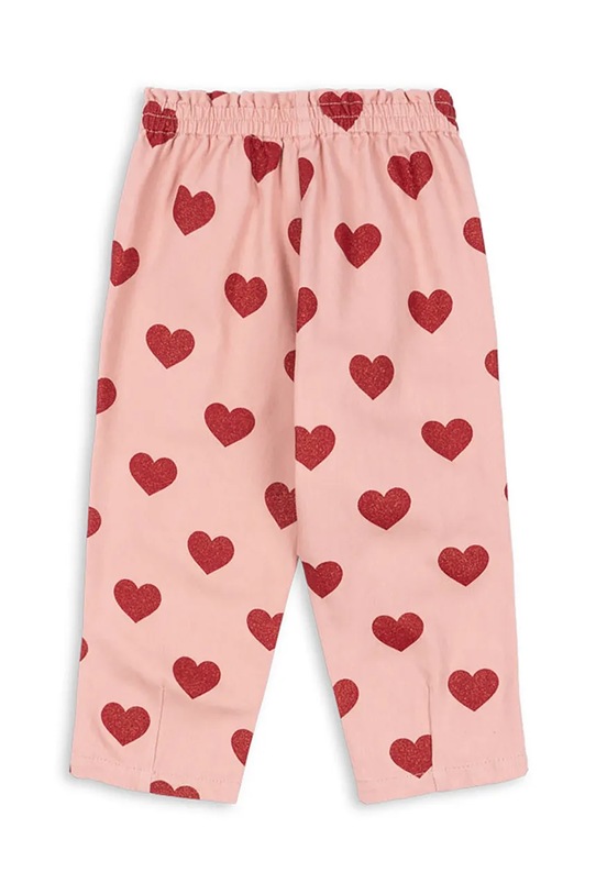 картинка Детские джинсы MAGOT FRILL PANTS GOTS Konges Sløjd, розовый от магазина Одежда+