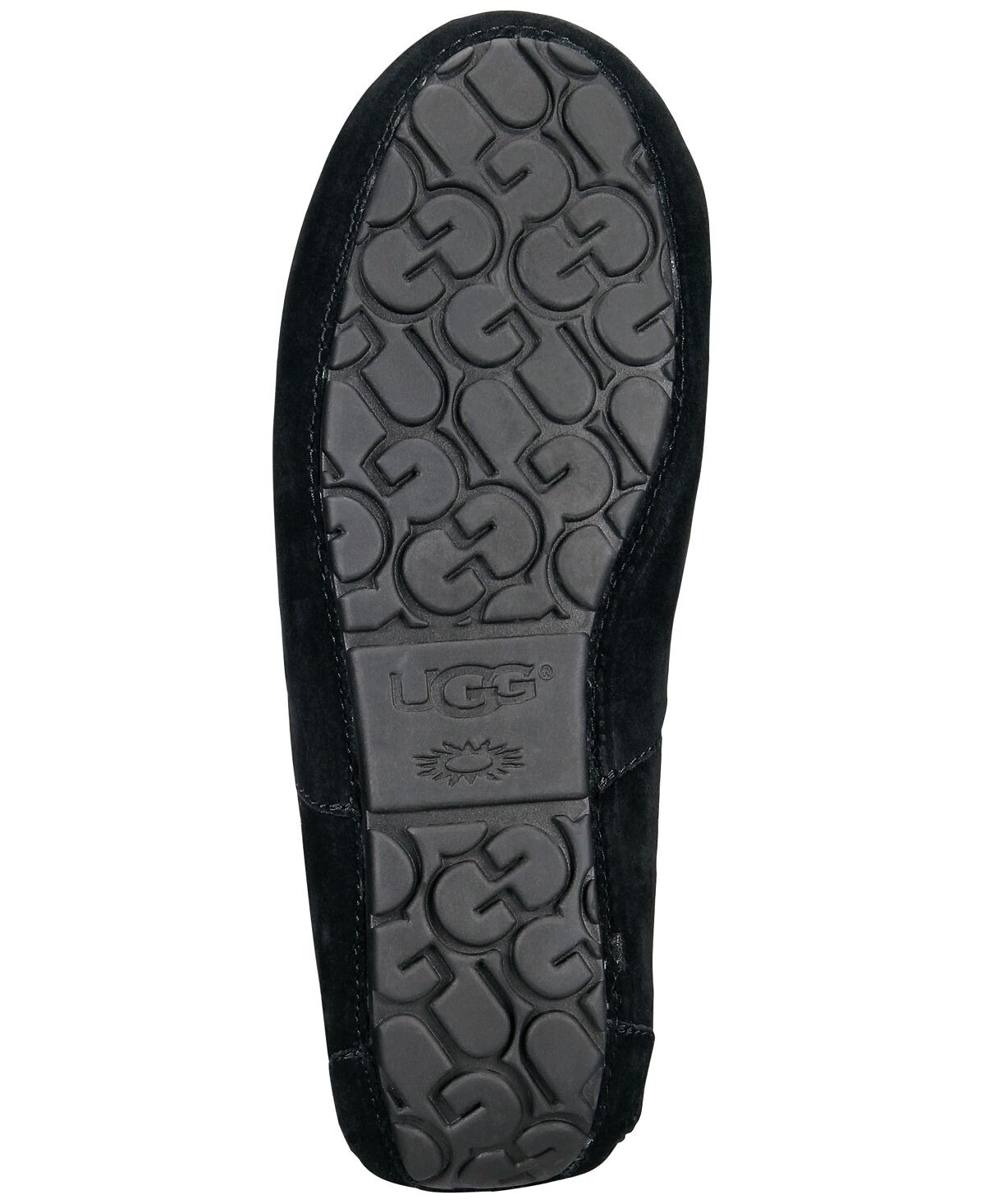 картинка Мужские мокасины UGG Ascot, черные от магазина Одежда+