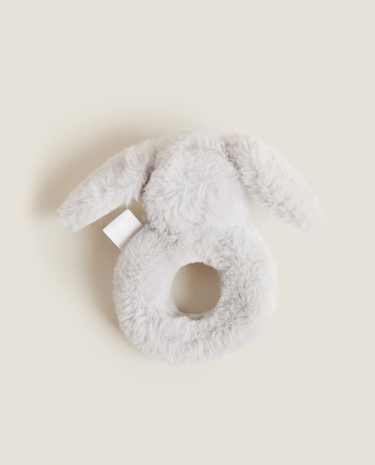 картинка Мягкая игрушка-погремка кролик Zara Home, серо-голубой от магазина Одежда+