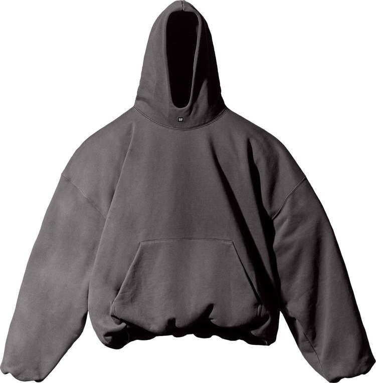 картинка Худи Yeezy Gap Engineered by Balenciaga Logo Hoodie Black от магазина Одежда+