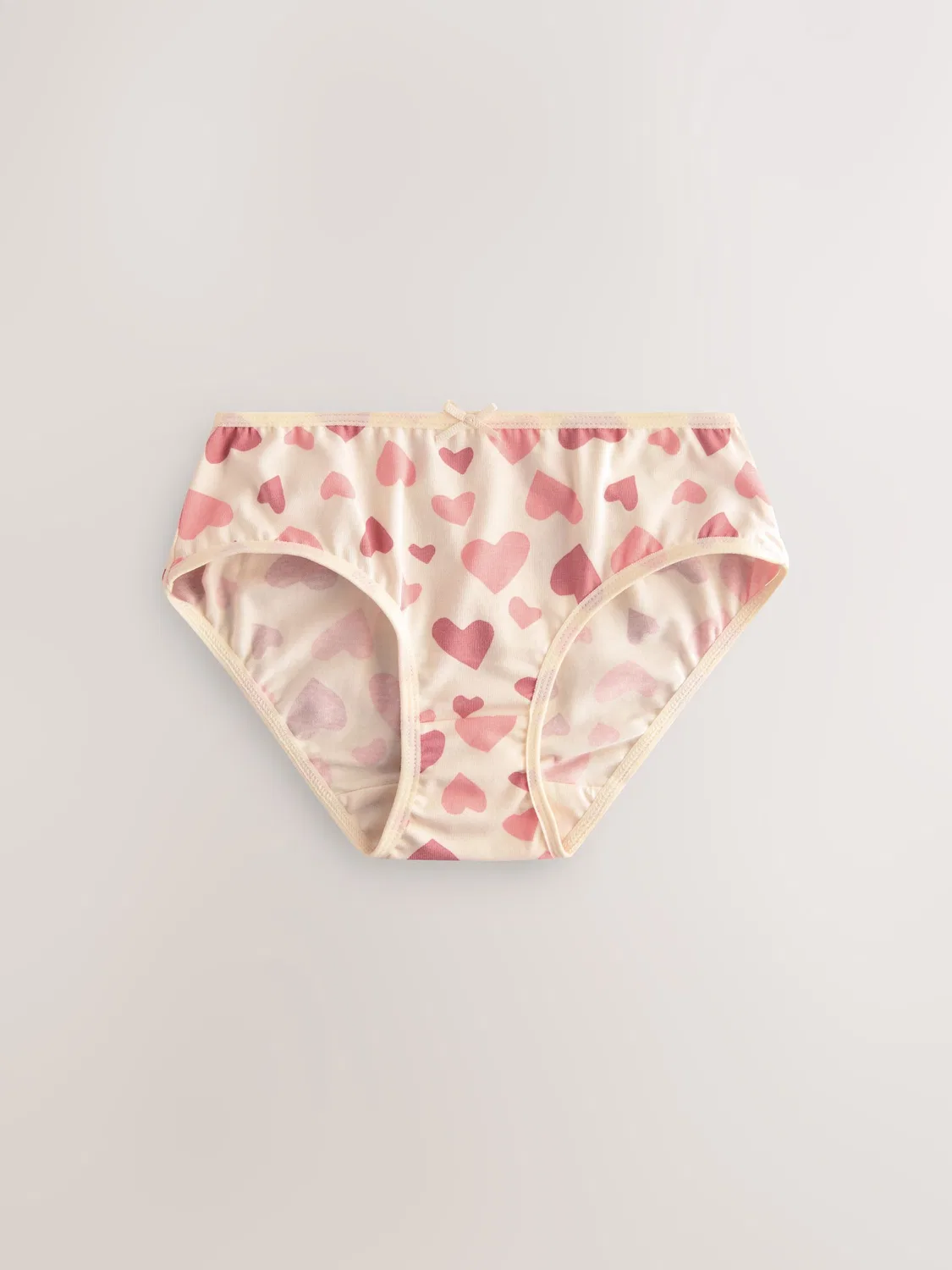 картинка Трусы классические Pink Hearts, 10 пар Next, розовые с сердечками от магазина Одежда+