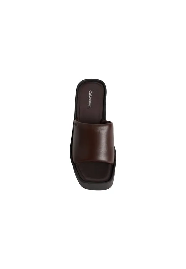 картинка Мюли на каблуках Calvin Klein, Rocky Brown/Black от магазина Одежда+