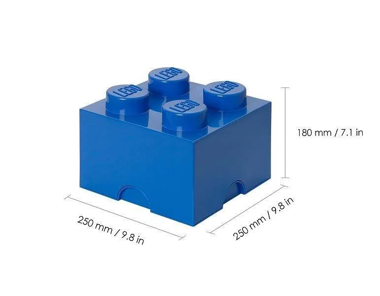 картинка Контейнер для хранения LEGO, синий, 2 шт. от магазина Одежда+