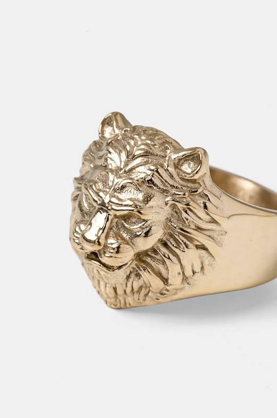 картинка Кольцо-печатка КОРОЛЬ ЛЕВ Guess, золотой от магазина Одежда+