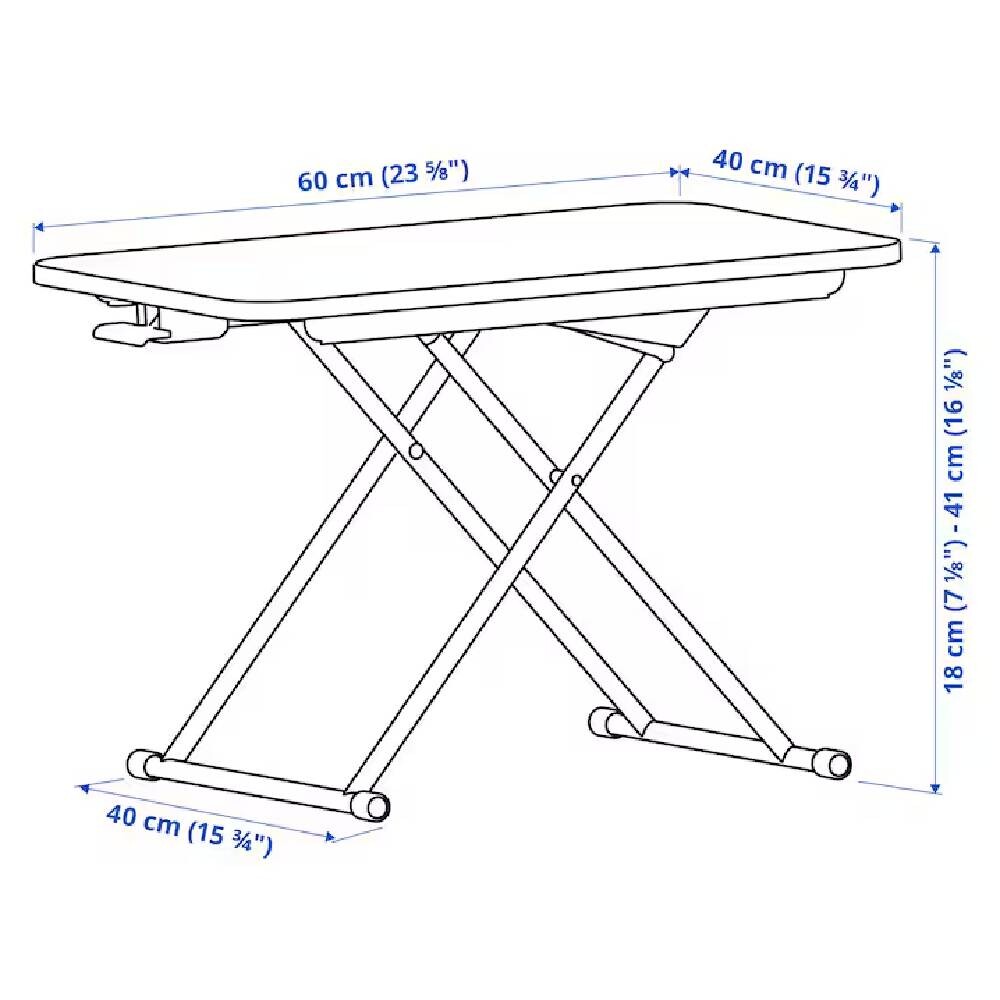 картинка Подставка для ноутбука Ikea Dubbla 60X40 см, белый от магазина Одежда+