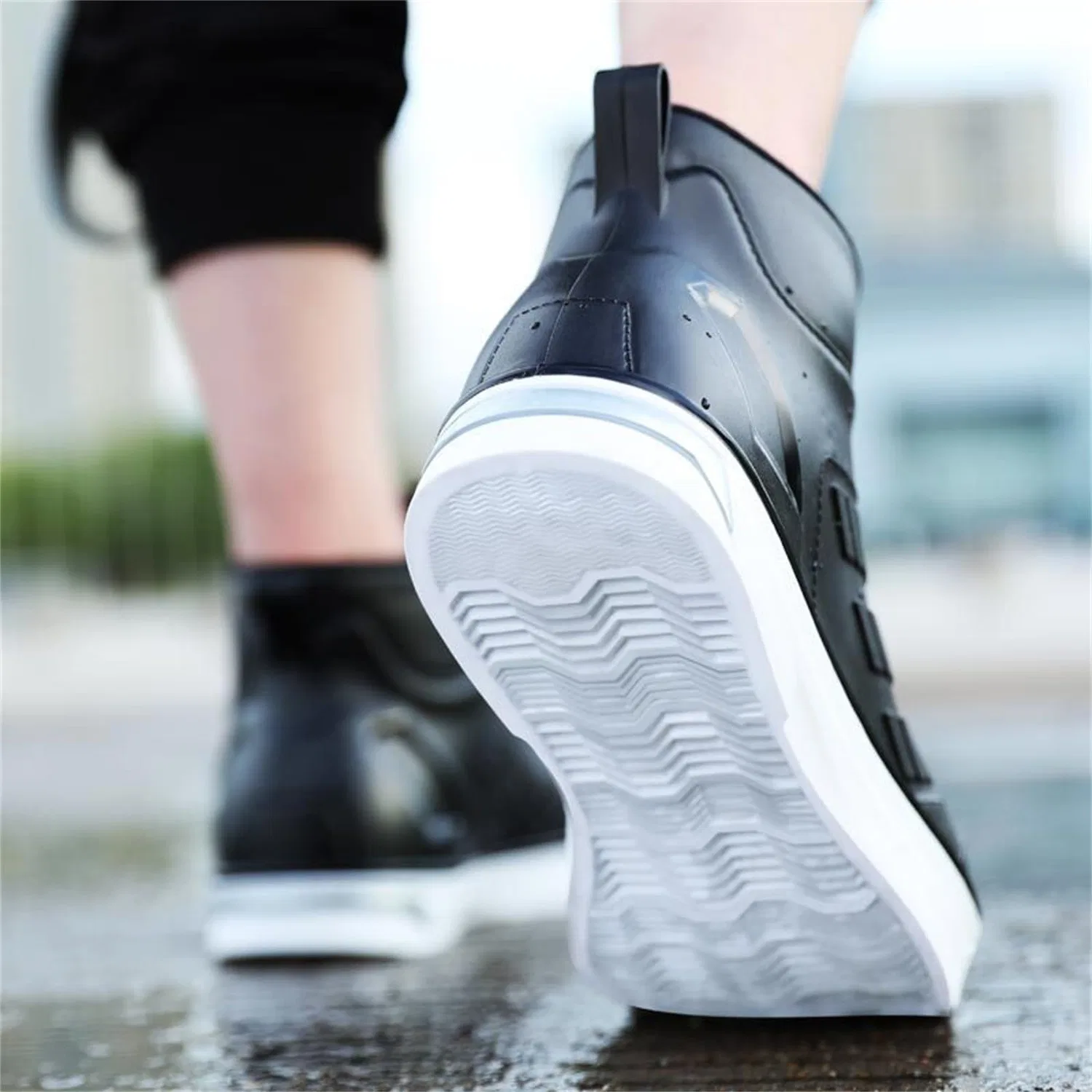 картинка Мужские резиновые полусапоги для работы, водонепроницаемые, Gummistiefel Damen 38, A от магазина Одежда+