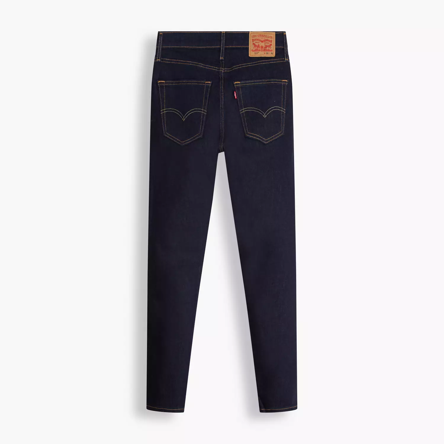 картинка Мужские джинсы Levi's 512 Slim Taper, классический темно-синий от магазина Одежда+