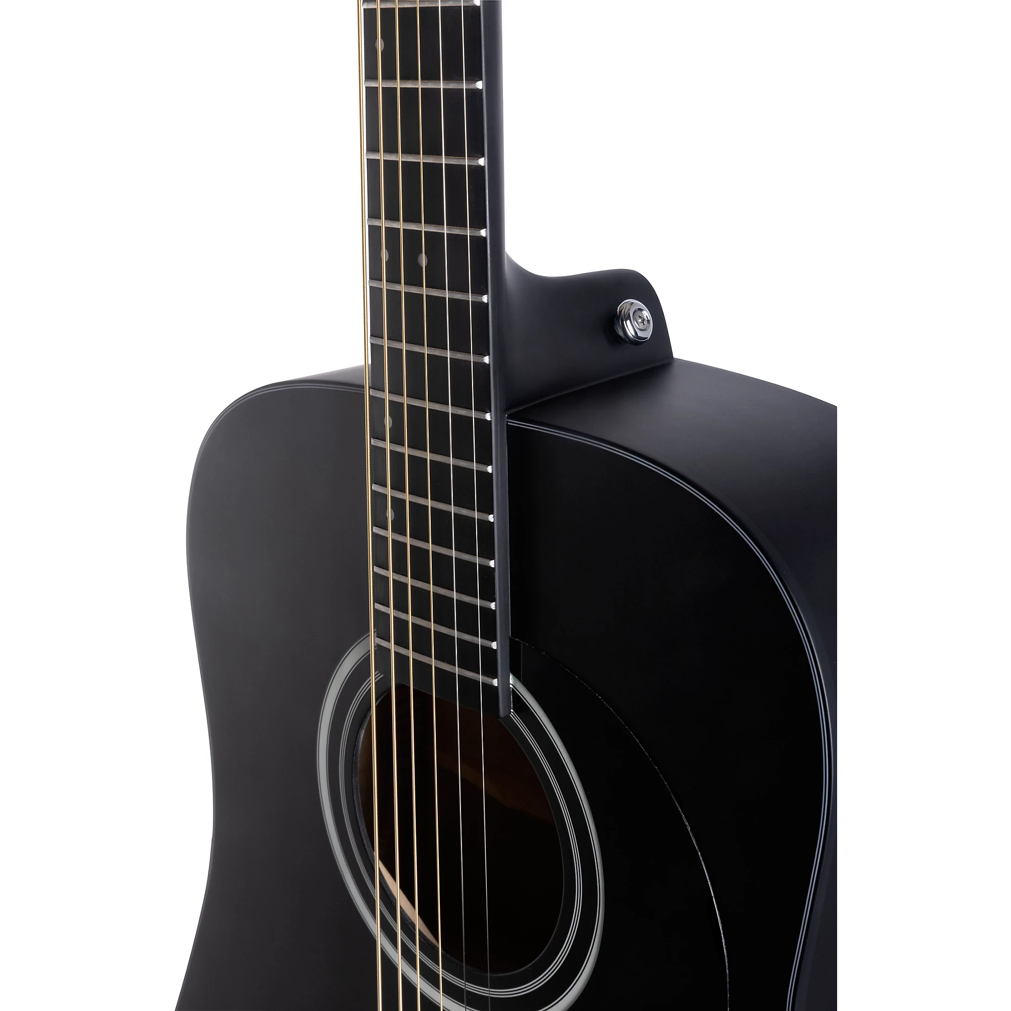 картинка Акустическая гитара Mitchell Launch D100 Dreadnought, черная от магазина Одежда+