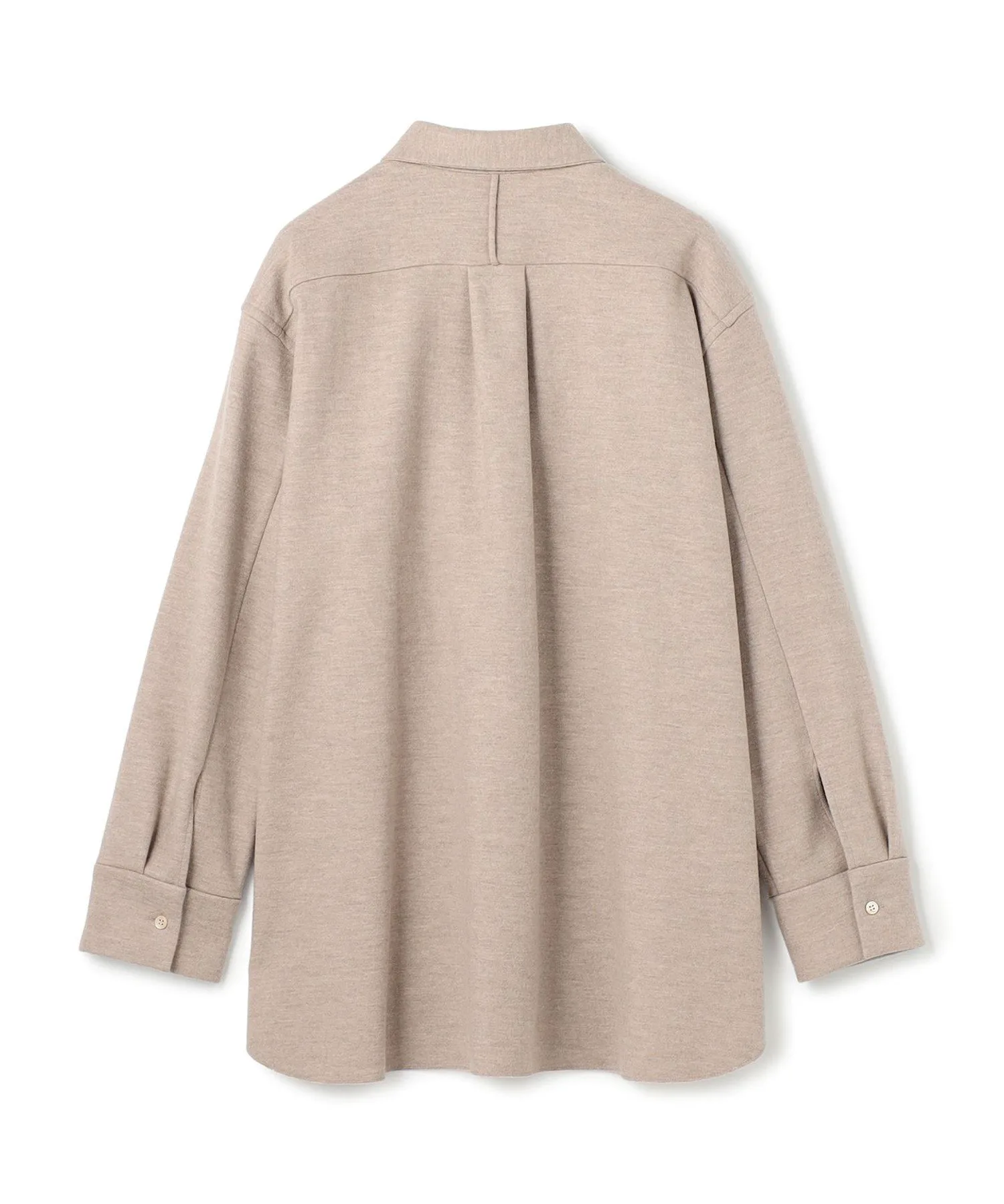 картинка MONTAIGNE / Шерстяная рубашка оверсайз Beige,, Top Taupe[033] от магазина Одежда+