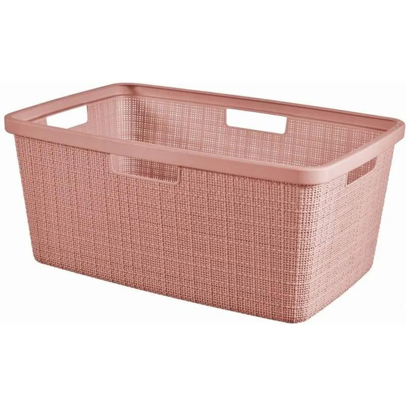 картинка Корзина для белья 46 л Curver, Pink от магазина Одежда+