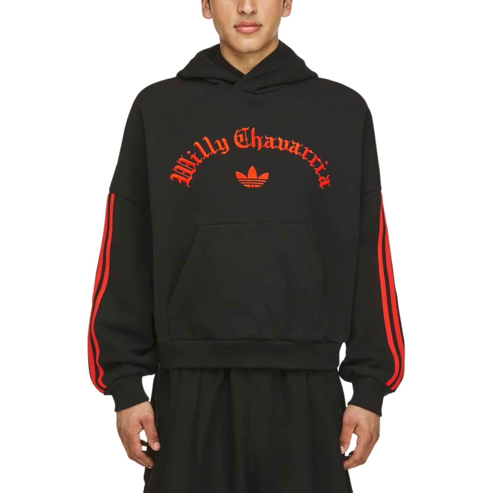 картинка Худи Adidas Originals X Willy Chavarria Heavyweight Cotton, черный от магазина Одежда+