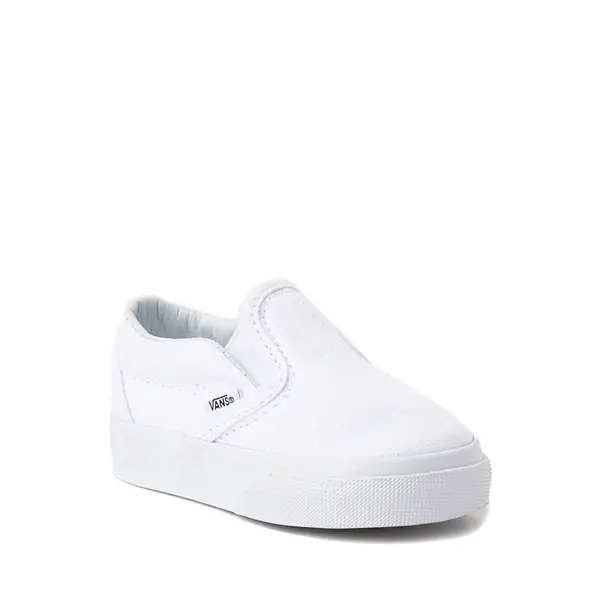картинка Слипоны для скейтбординга Vans Slip-On, белый от магазина Одежда+