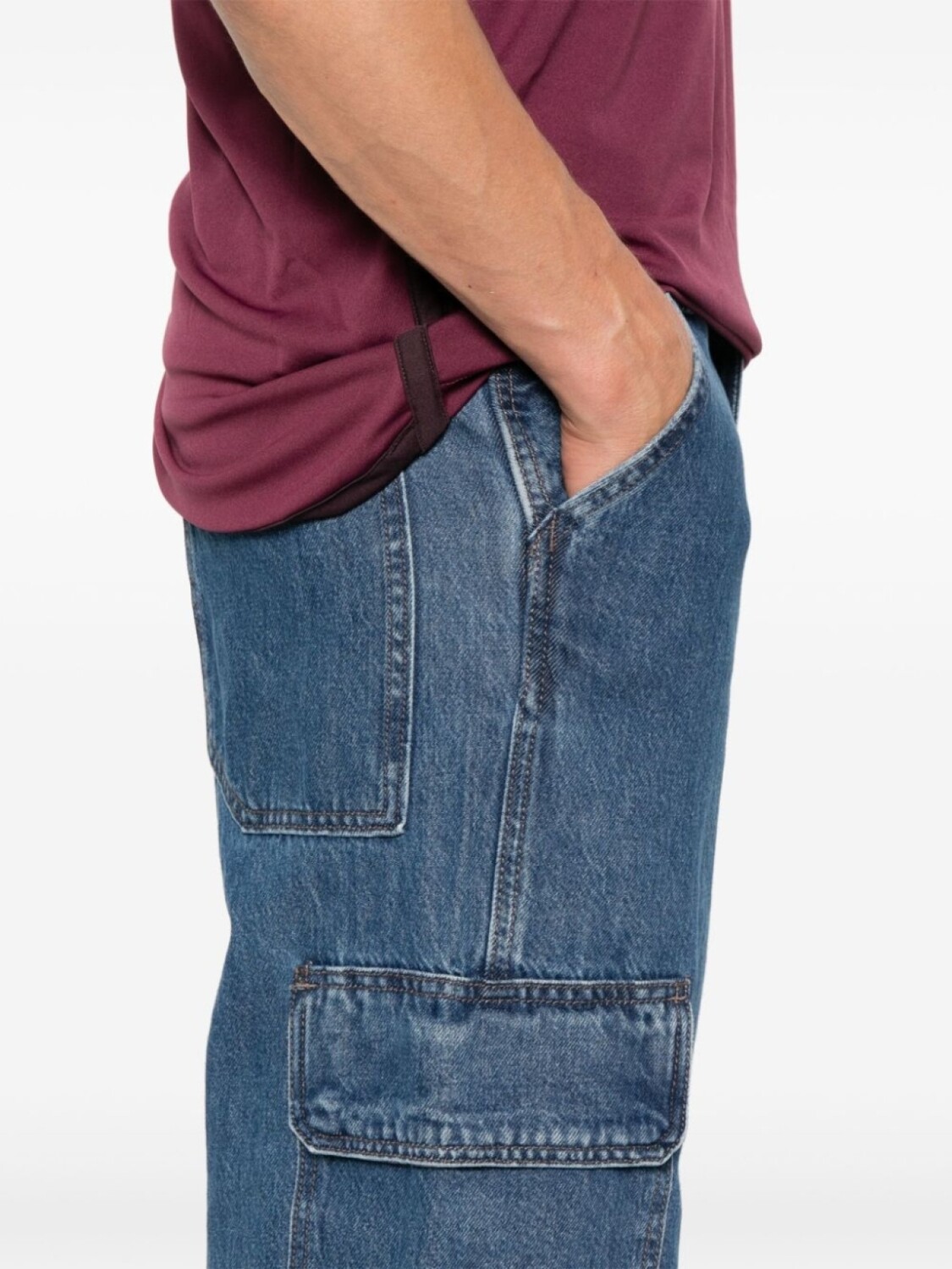 картинка Levi's 568™ джинсы карго, синий от магазина Одежда+