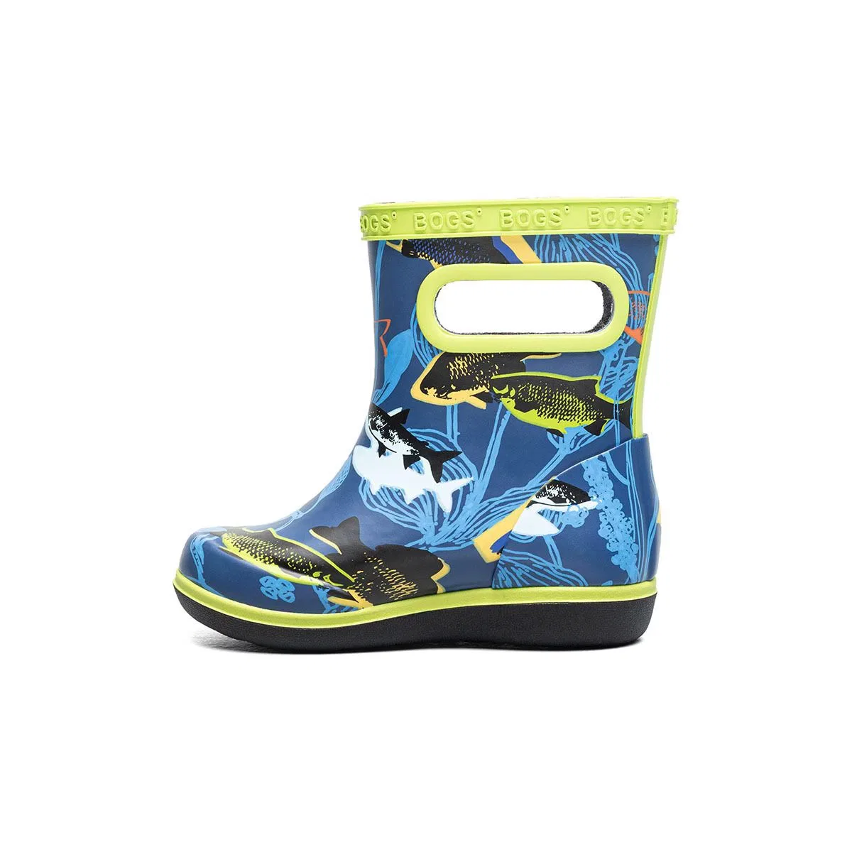картинка Детские сапоги резиновые Skipper II Fish Bogs, Navy Multi/Fish от магазина Одежда+