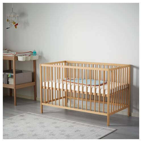 картинка Кроватка детская Ikea Singlar, 60x120 см, бук от магазина Одежда+