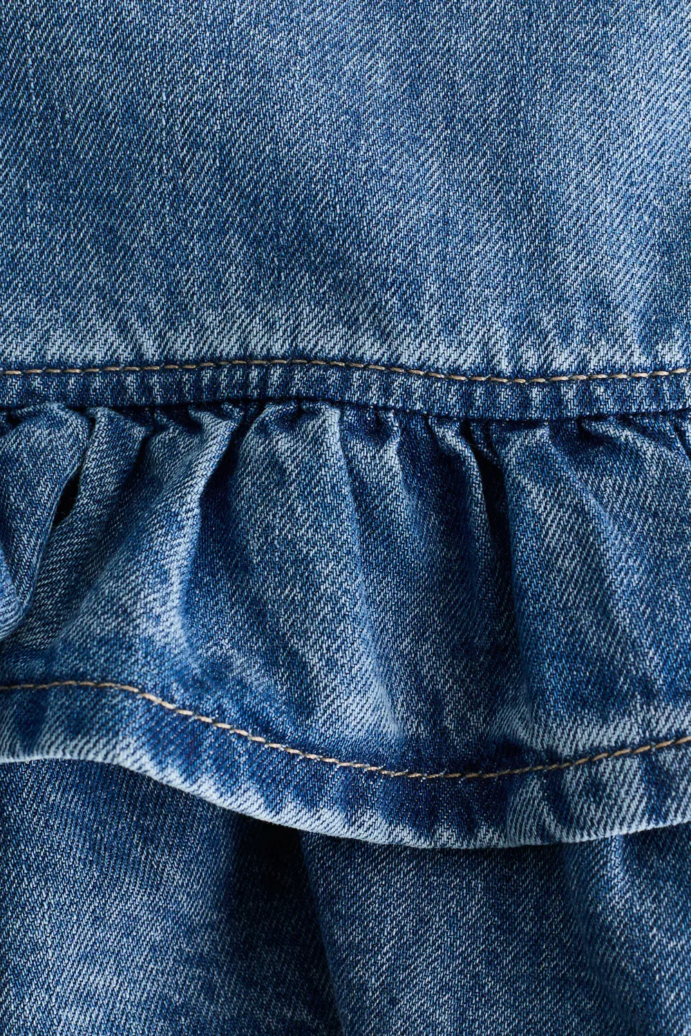 картинка Джинсовое платье с декоративными бантами H&M, Denimblau от магазина Одежда+