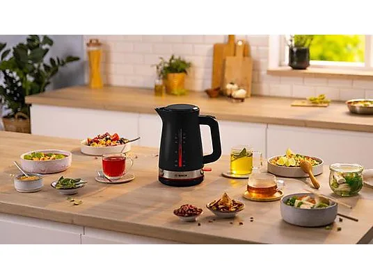 картинка Чайник Bosch TWK4M223 My Moment, черный от магазина Одежда+
