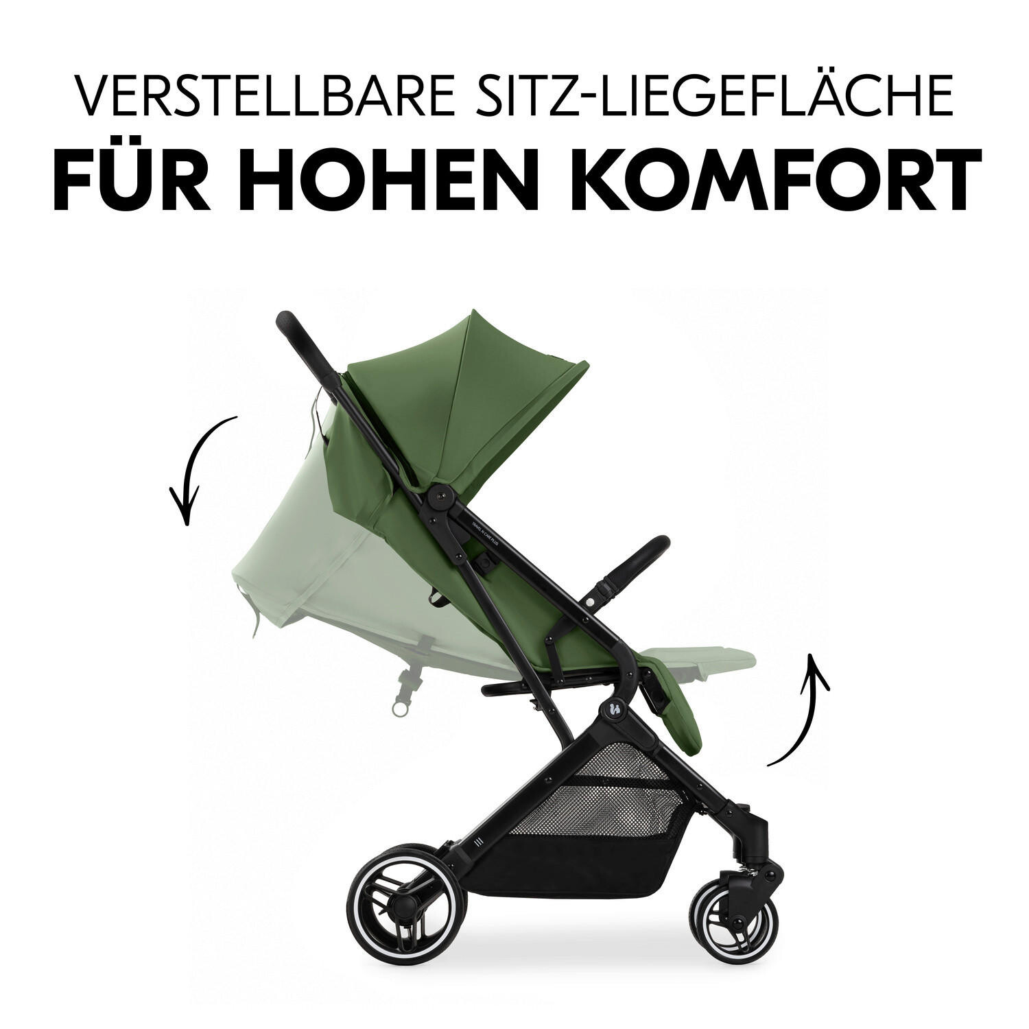 картинка Buggy travel n care plus green Hauck, зеленый от магазина Одежда+