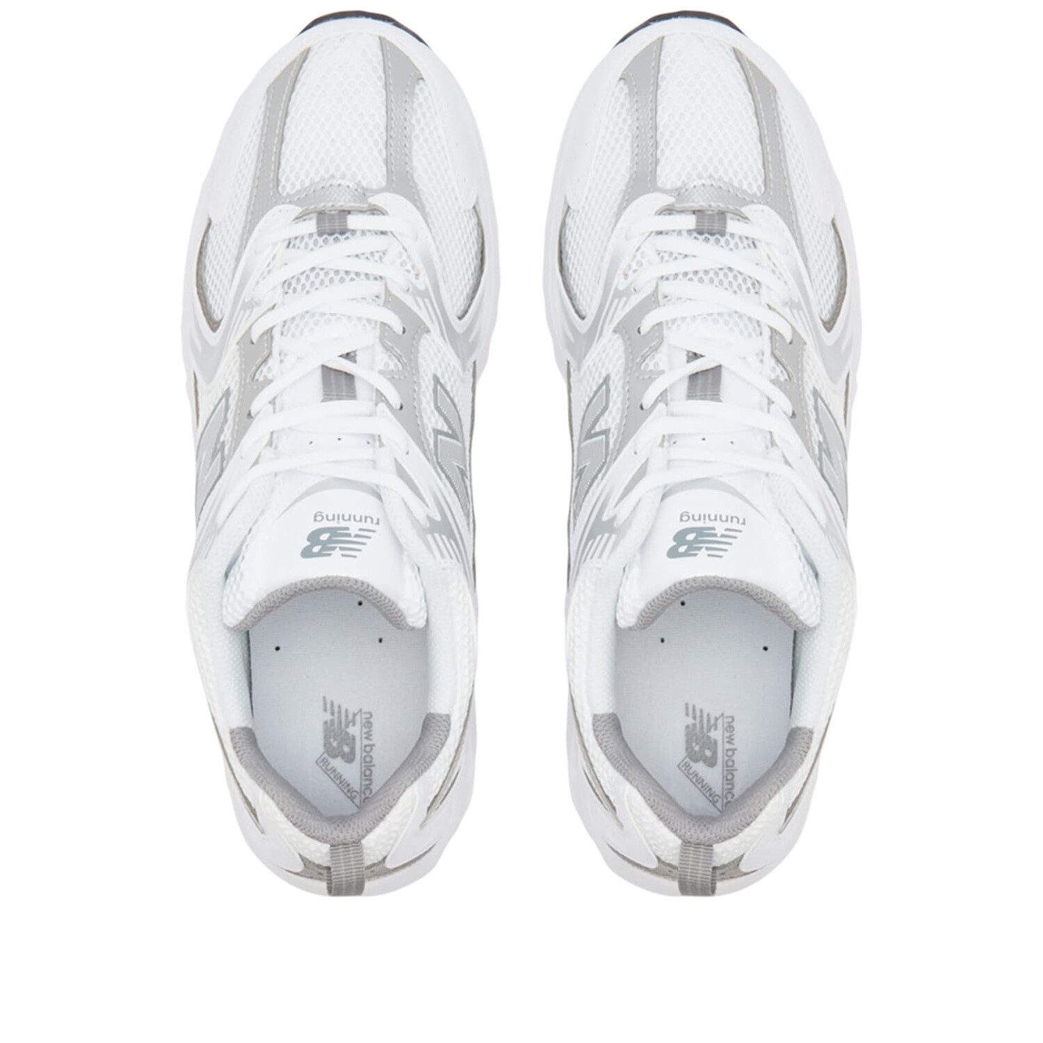 картинка Кроссовки New Balance 530, белый/серебристый от магазина Одежда+