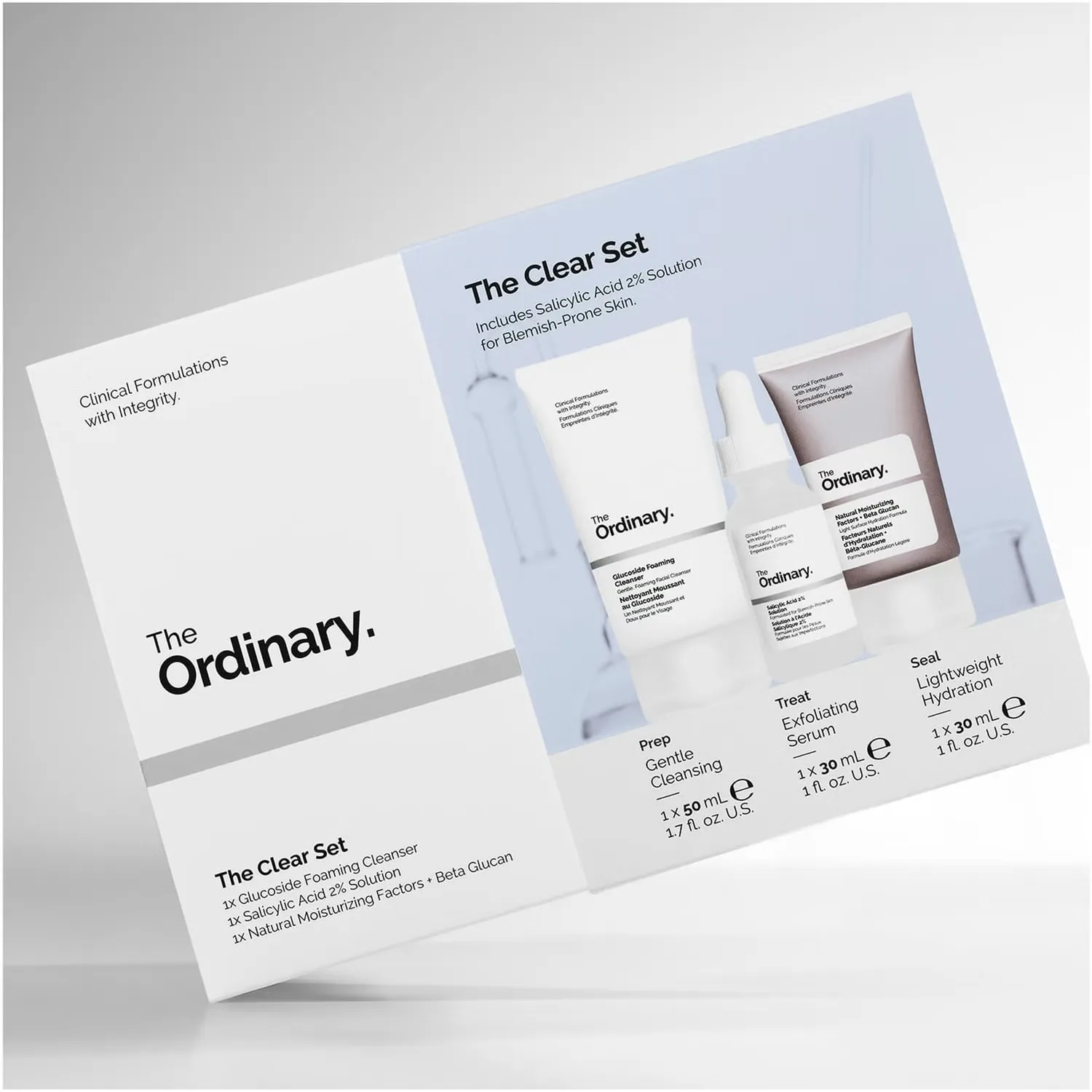 картинка Прозрачный набор The Ordinary от магазина Одежда+