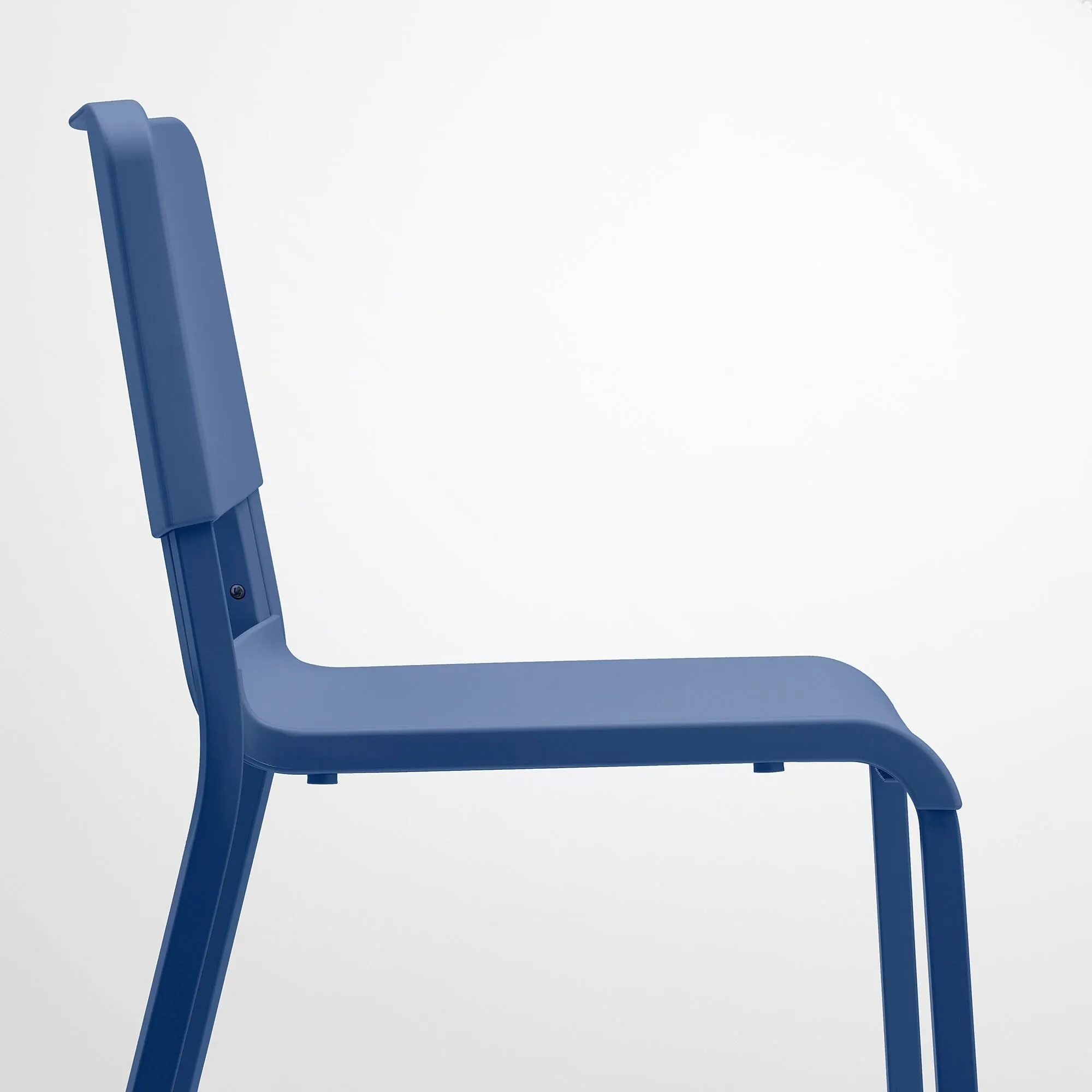 картинка Пластиковый стул, синий TEODORES IKEA от магазина Одежда+