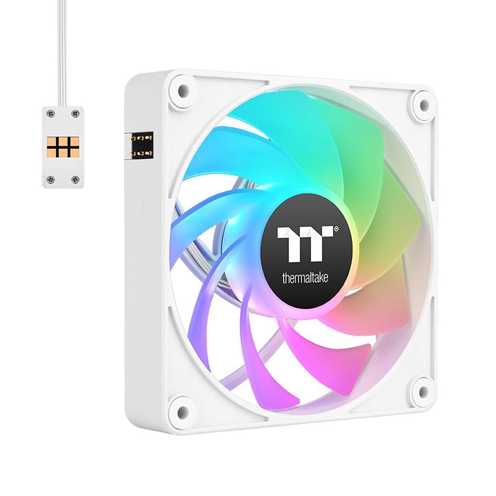 картинка Вентилятор Thermaltake CT120 EX Reverse ARGB, 3 шт, белый от магазина Одежда+