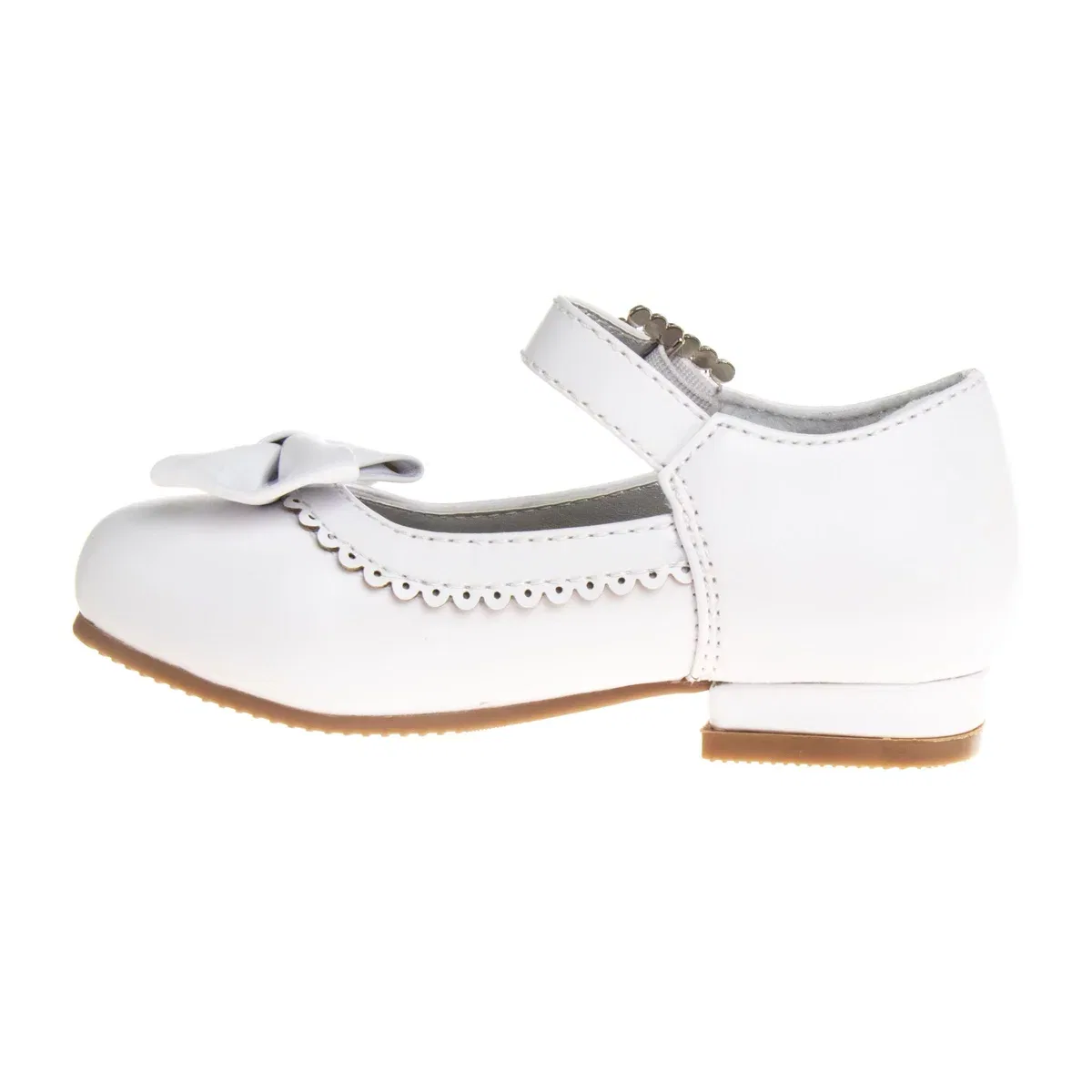 картинка Детские туфли для девочек с блестками Josmo Shoes, White от магазина Одежда+