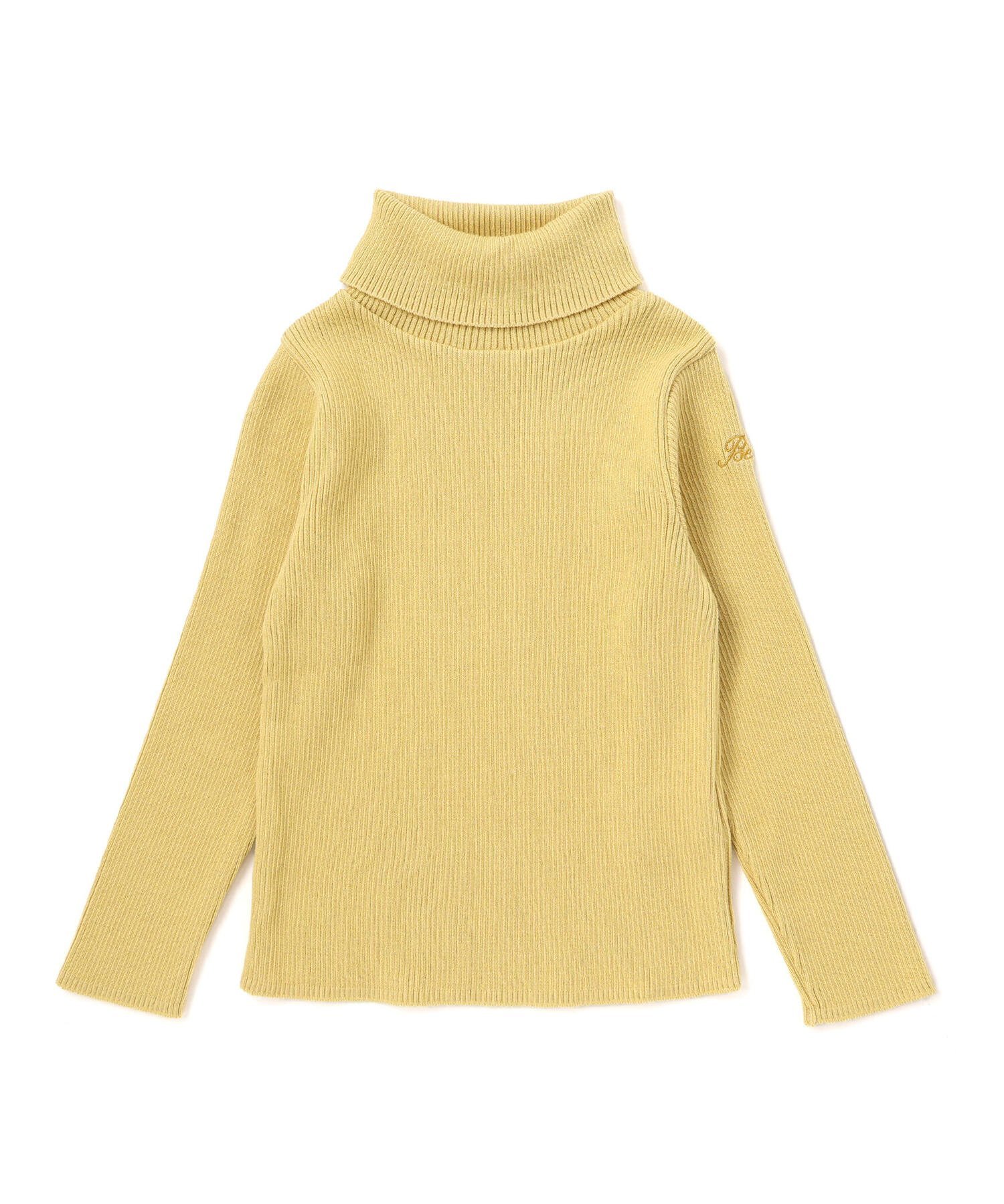 картинка Водолазка в рубчик (80–150 см) BeBe, Yellow от магазина Одежда+