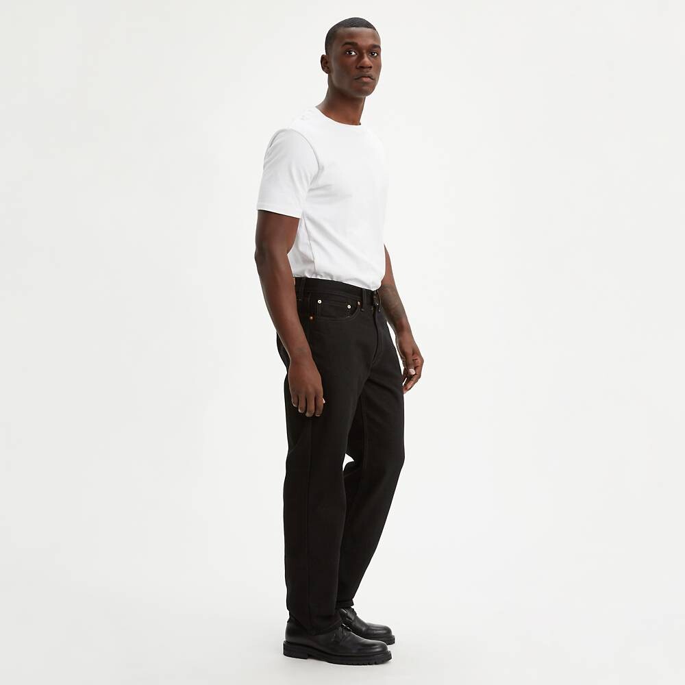 картинка Мужские джинсы Levi's 550, черные от магазина Одежда+