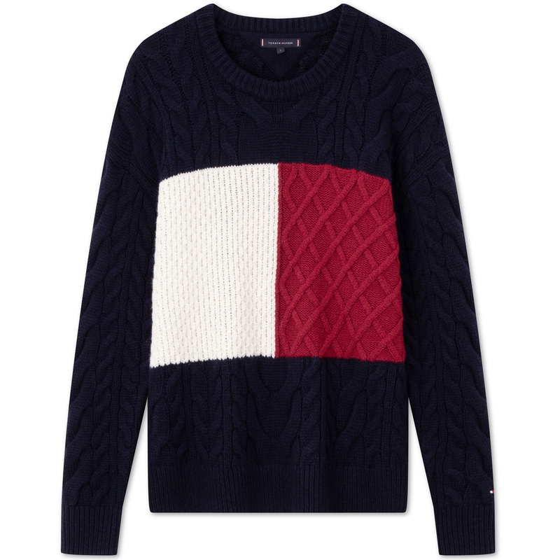картинка Джемпер мужской Tommy Hilfiger, синий от магазина Одежда+