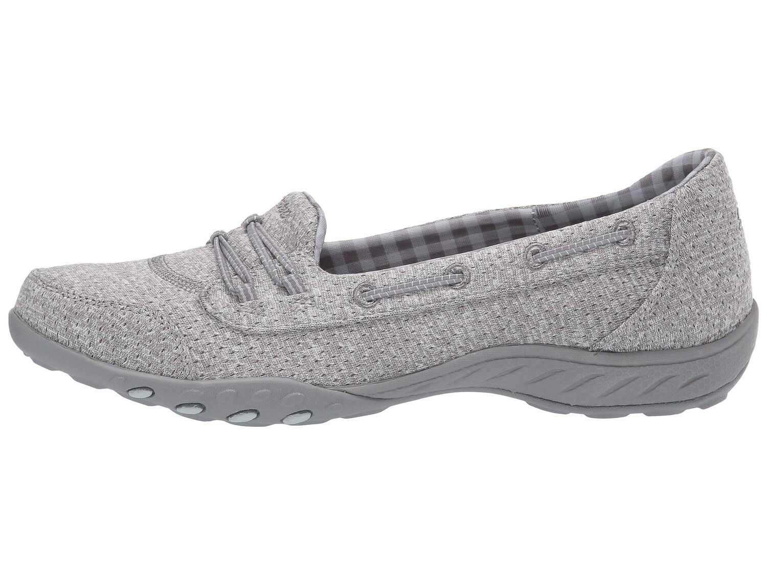картинка Топсайдеры SKECHERS Breathe-Easy - Good Influence, серый от магазина Одежда+