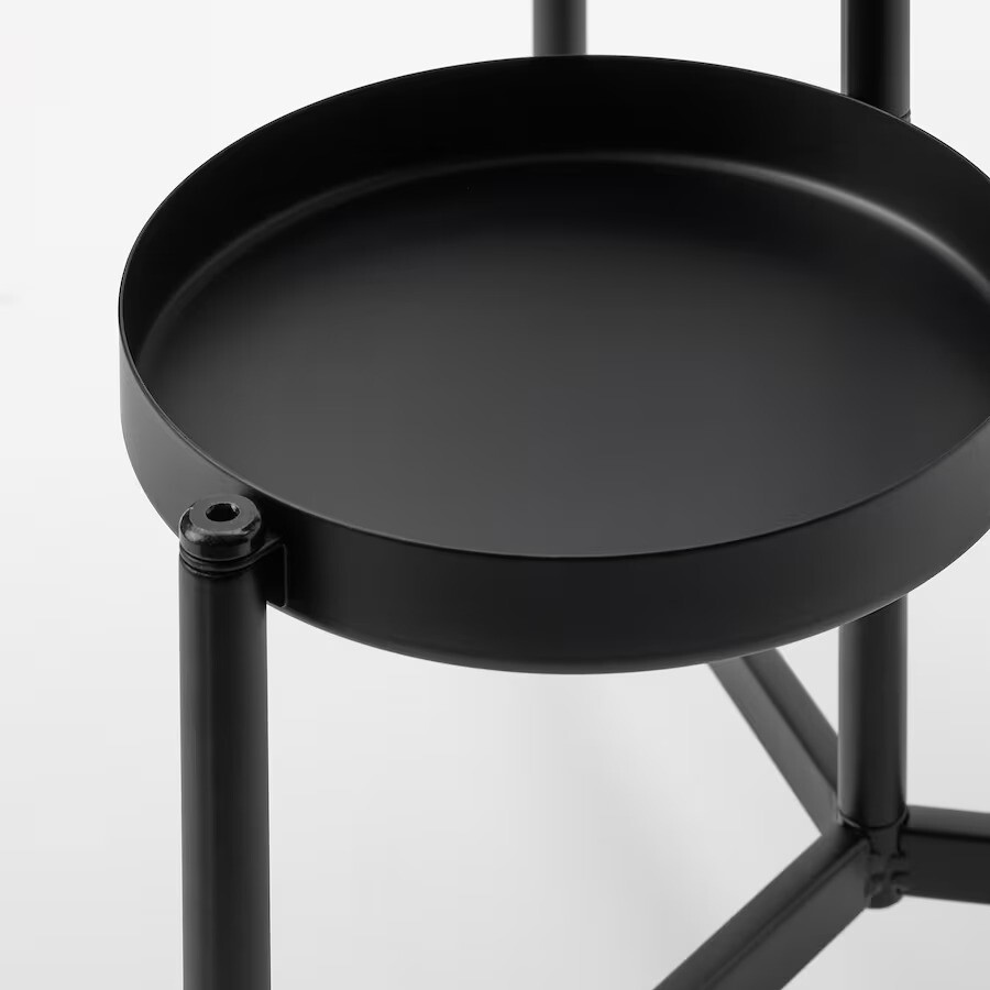 картинка Подставка для растений Ikea Olivblad, 58 см, чёрный от магазина Одежда+