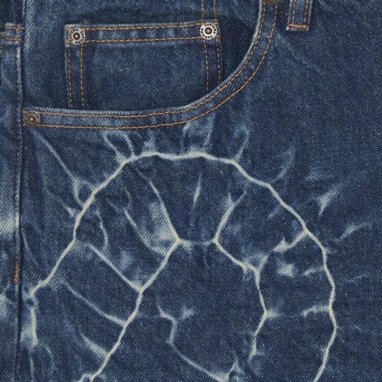 картинка Джинсы Supreme Shibori Loose Fit Jean 'Rigid Indigo', синий от магазина Одежда+