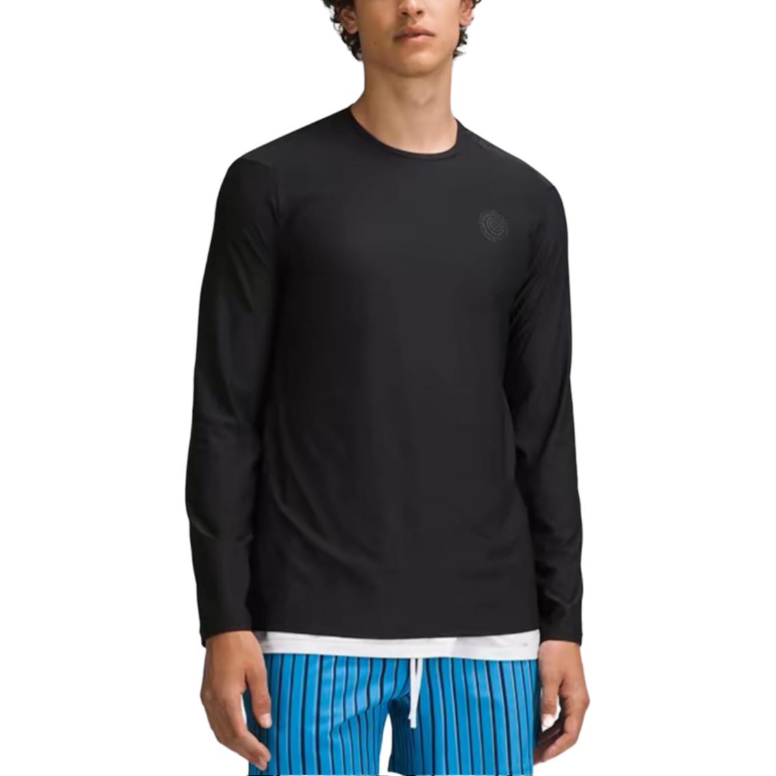 картинка Футболка SS23 Waterside Мужская Lululemon, Цвет хаки коричневый/ROVR от магазина Одежда+
