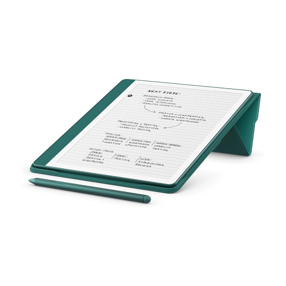 картинка Чехол Amazon Kindle Scribe, кожа, зеленый от магазина Одежда+
