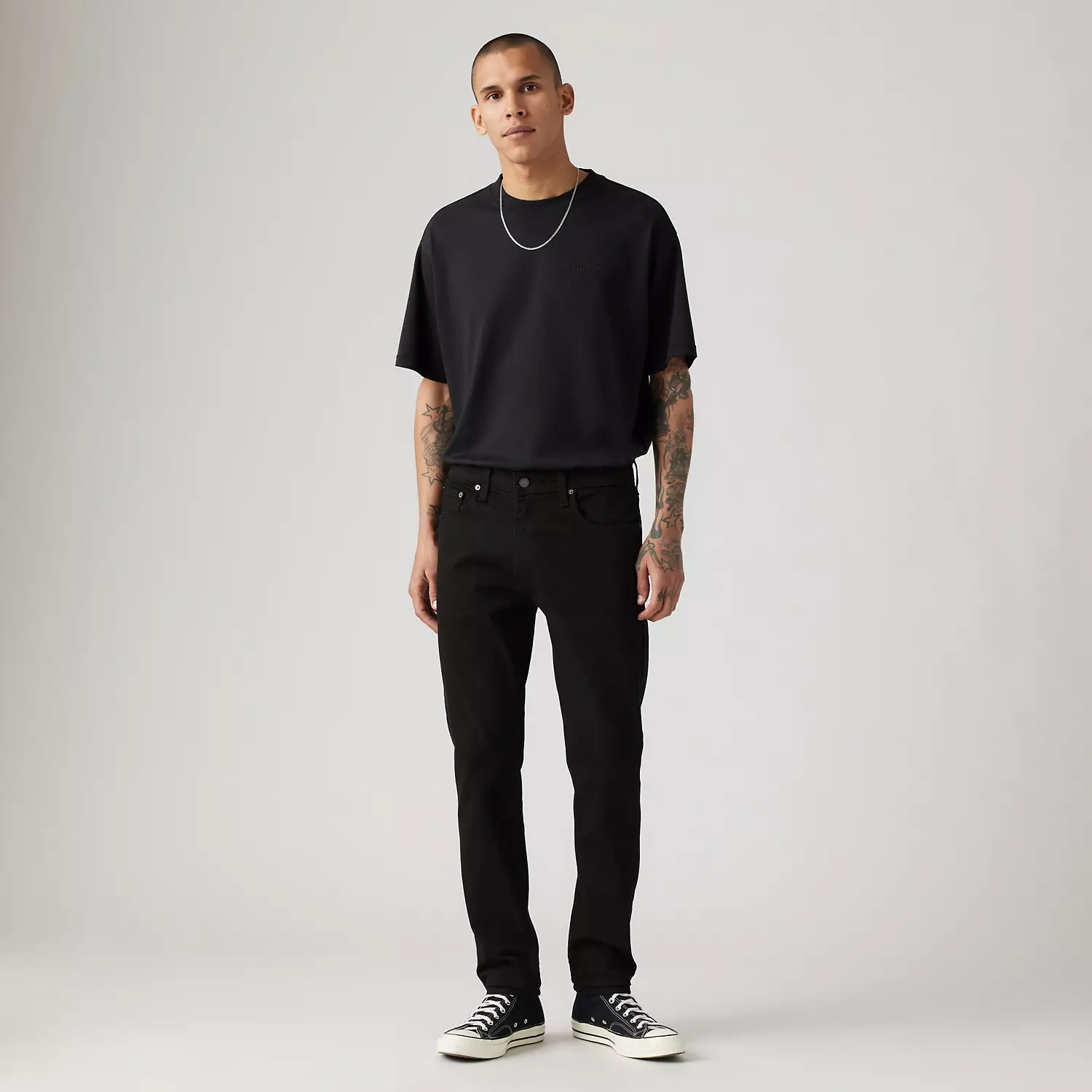 картинка Джинсы мужские Levi's 512 Slim Taper, черный от магазина Одежда+