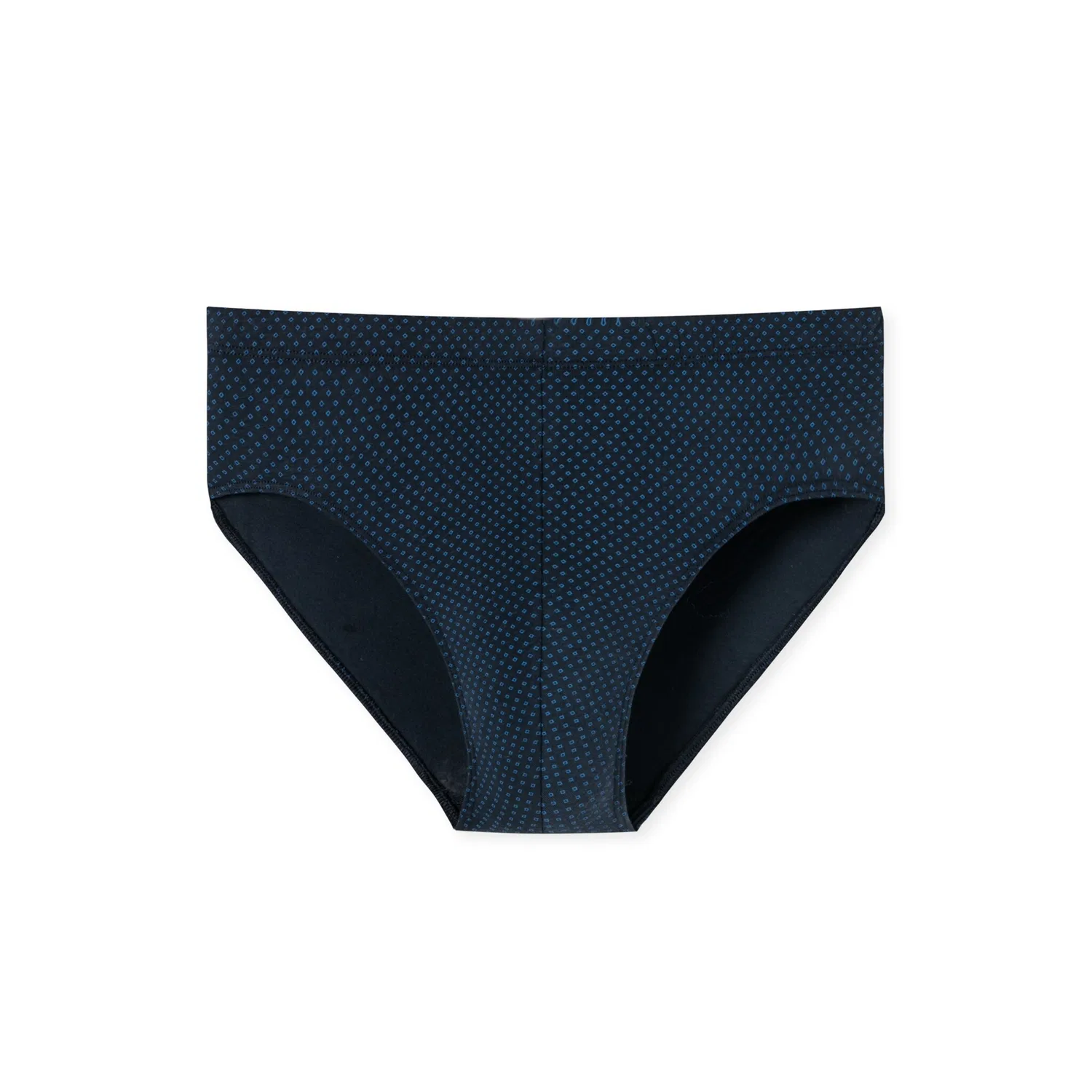 картинка Мужской мини-слип с принтом Cotton Casual Schiesser, Blue от магазина Одежда+