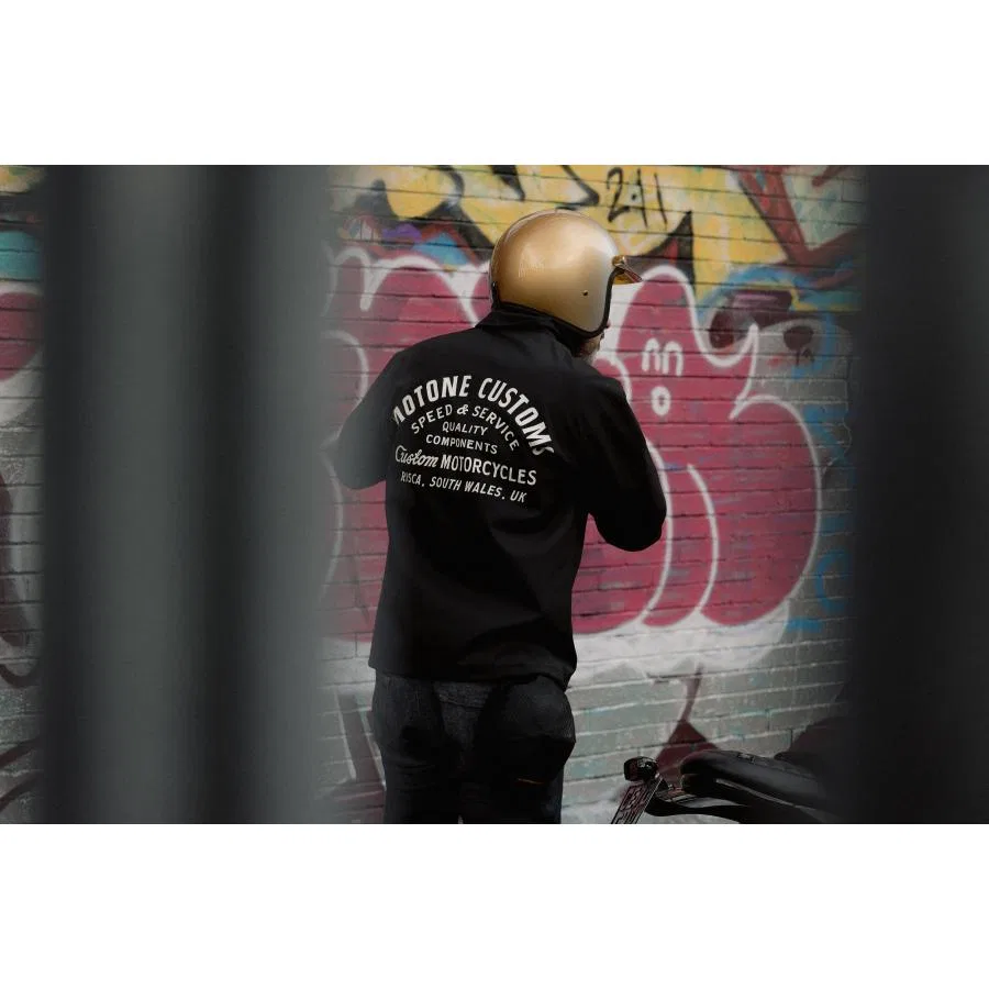 картинка Куртка Motone Coach Jacket черная M от магазина Одежда+