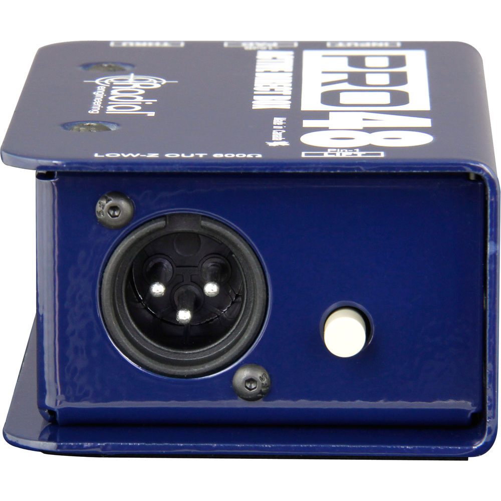 картинка Директ-бокс Radial Engineering Pro48 Active Direct Box R800 1105 от магазина Одежда+