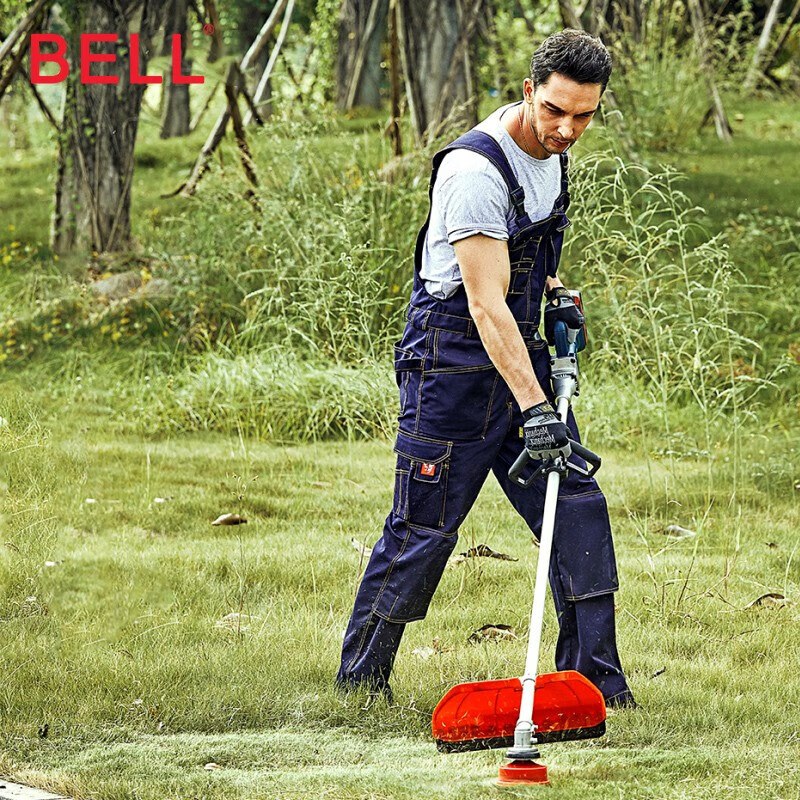 картинка Перезаряжаемая ручная электрическая газонокосилка BELL, многофункциональная литиевая батарея, 36 В, триммер для прополки, небольшой садовый триммер, одна зарядка, одна зарядка, 2,0 А от магазина Одежда+