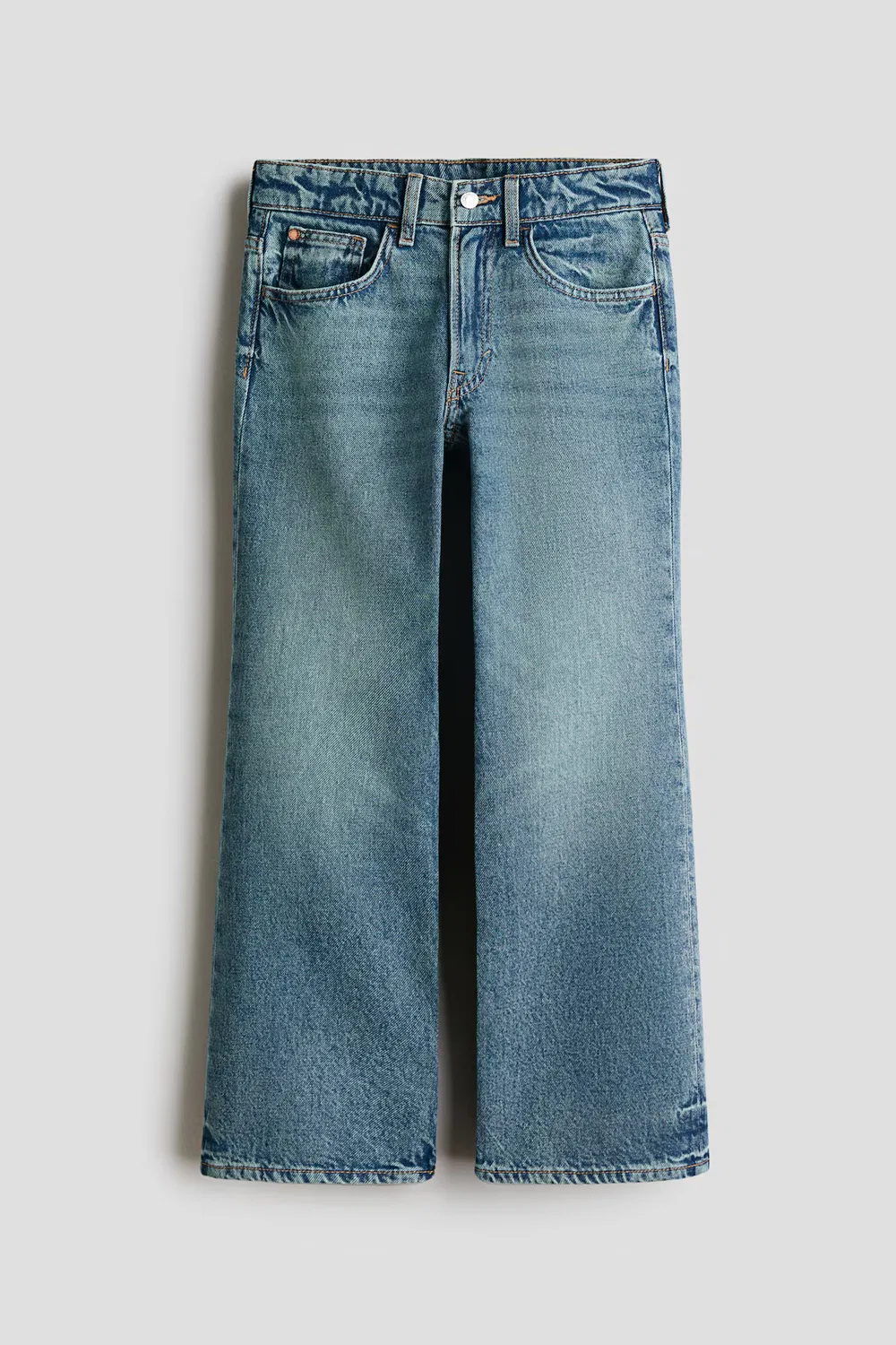 картинка Свободные джинсы-клеш H&M, Denimblau от магазина Одежда+