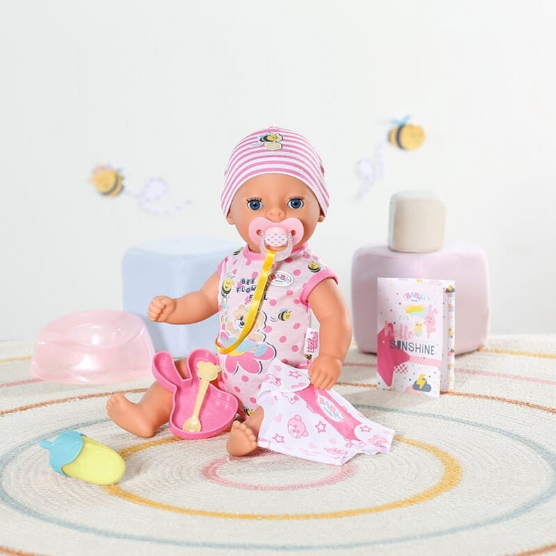 картинка Интерактивная кукла Baby Born Лена Бобас + аксессуары 36см от магазина Одежда+