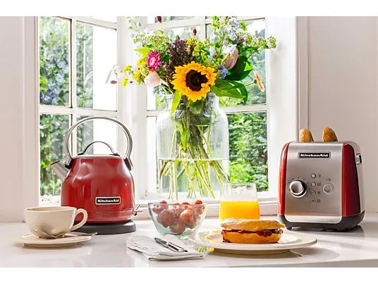 картинка Тостер KitchenAid 5KMT221EER 1100W, красный от магазина Одежда+