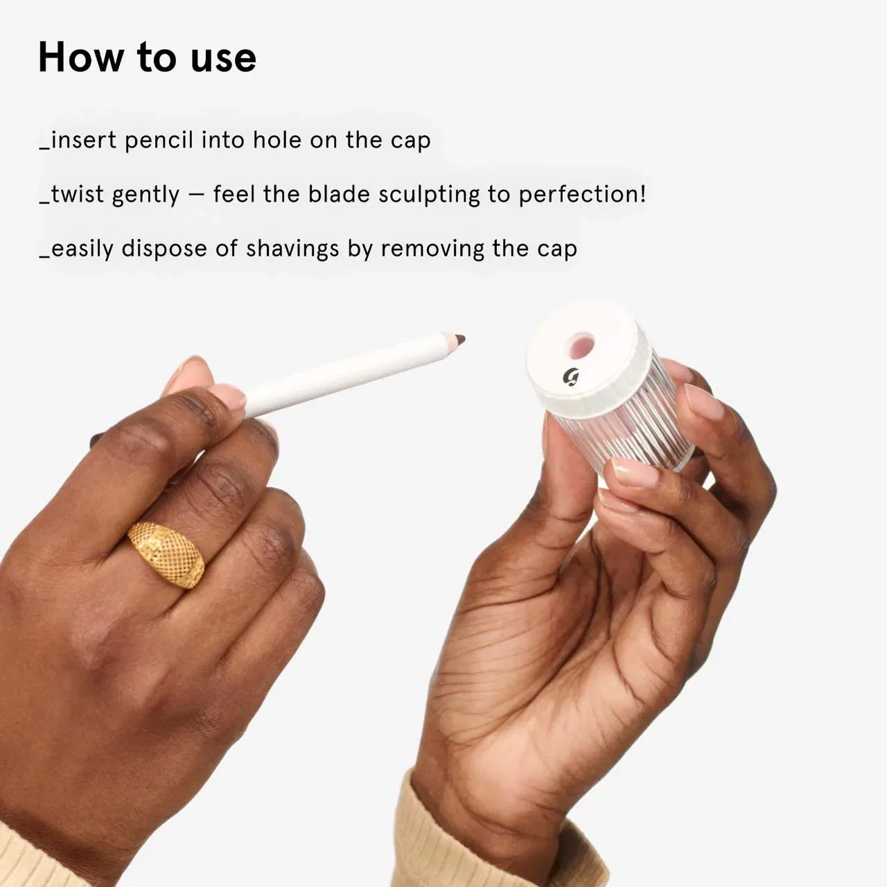 картинка Точилка для карандашей для губ Glossier от магазина Одежда+